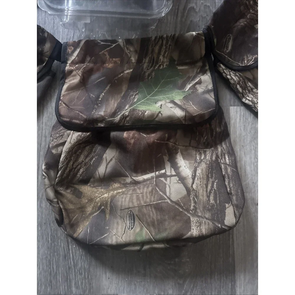 Fieldline Camo‎ Hunting Waist Belt 3 Pouch Game Bag Made in USA Camouflage